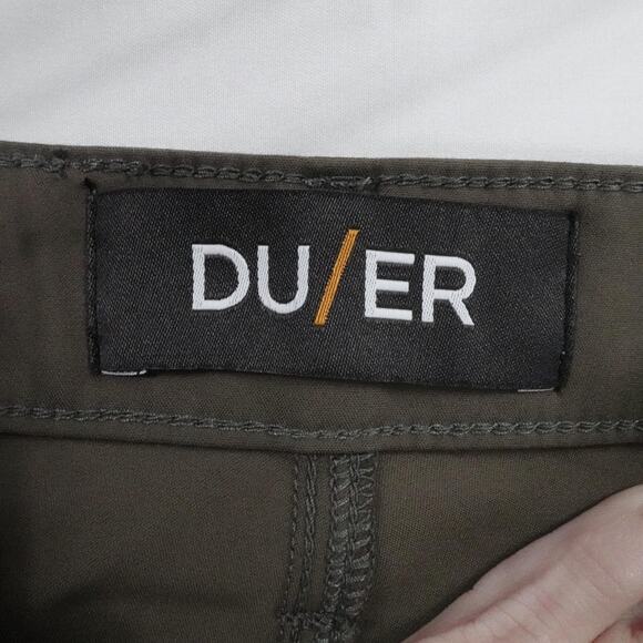 DUER Pants Mens 33x30 Brown Relaxed Fit Performance Stretch Casual MFHR1002 - Picture 3 of 15